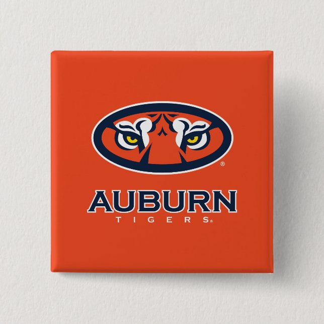 Auburn University | Auburn Tigers 15 Cm Square Badge (Front)
