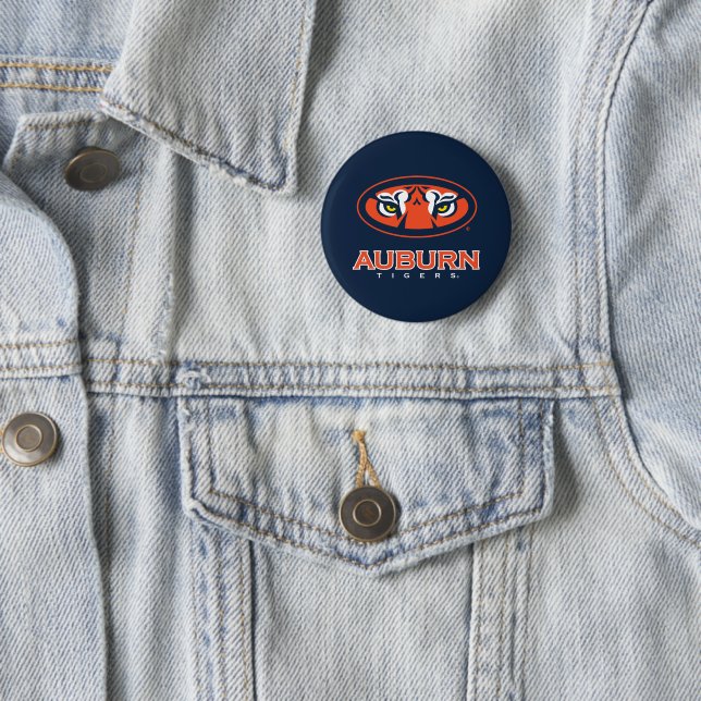 Auburn University | Auburn Tigers 6 Cm Round Badge (In Situ)