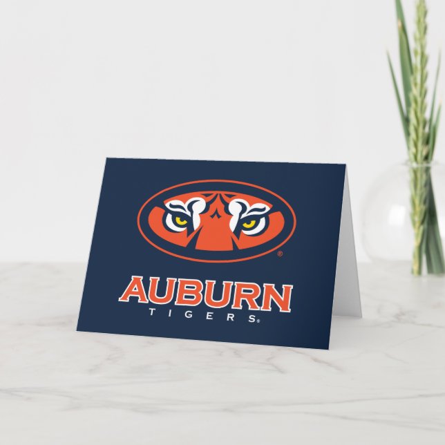 Auburn University | Auburn Tigers Card (Front)