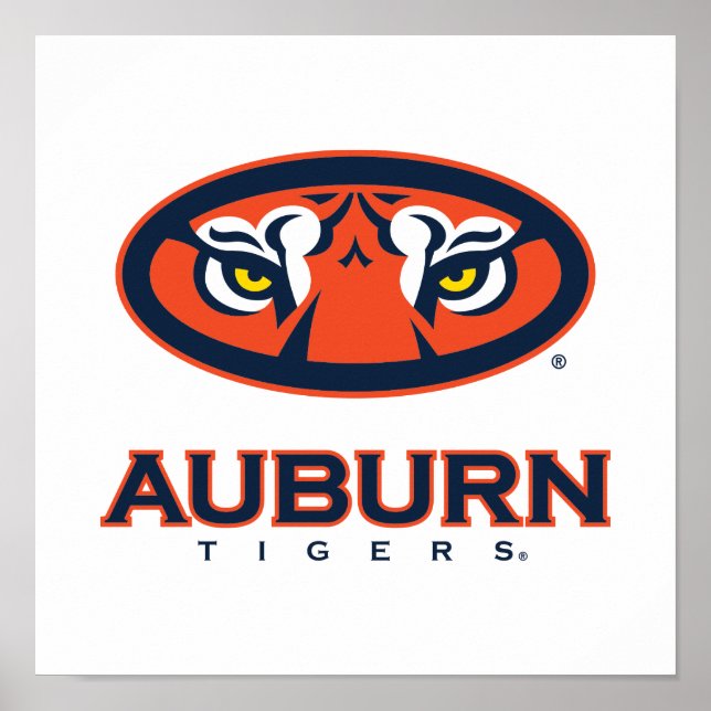 Auburn University | Auburn Tigers Poster (Front)