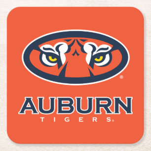 Auburn University   Auburn Tigers Square Paper Coaster