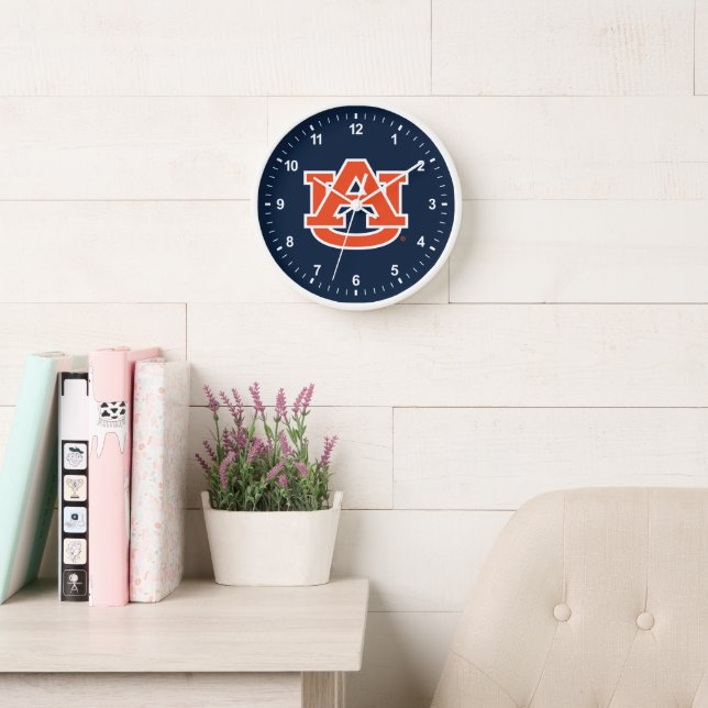 Auburn University | Auburn UA Logo Clock (Reading Room)