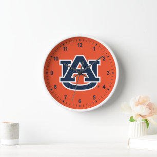 Auburn University   Auburn UA Logo Clock