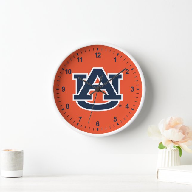 Auburn University | Auburn UA Logo Clock (Home)