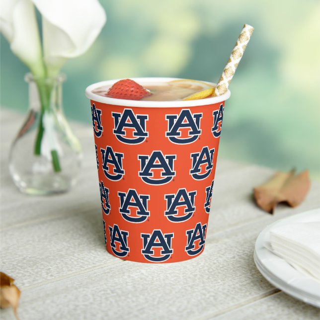 Auburn University | Auburn UA Logo Paper Cups (Insitu)