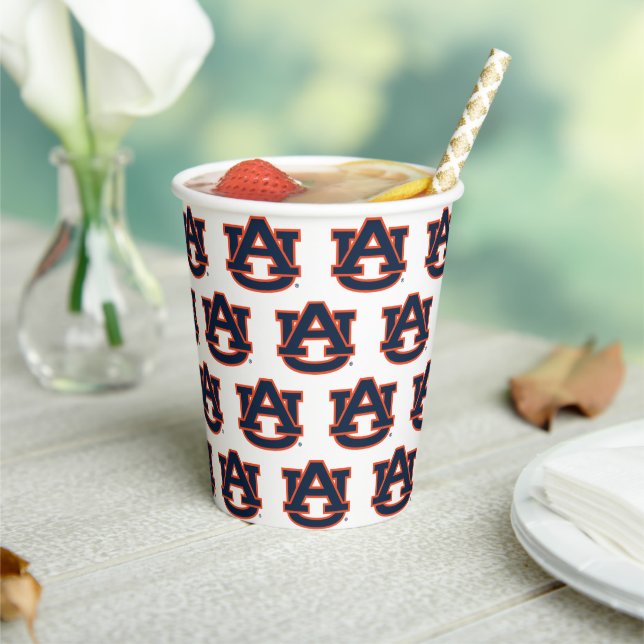 Auburn University | Auburn UA Logo Paper Cups (Insitu)
