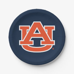 Auburn University   Auburn UA Logo Paper Plate