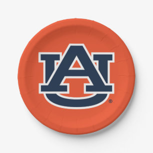 Auburn University   Auburn UA Logo Paper Plate