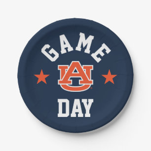 Auburn University Game Day Paper Plate