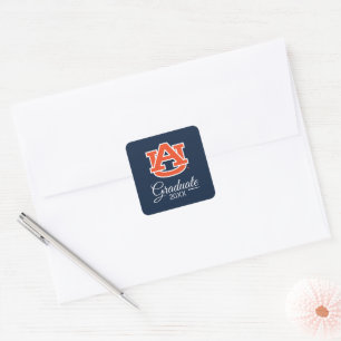 Auburn University   Graduate Square Sticker