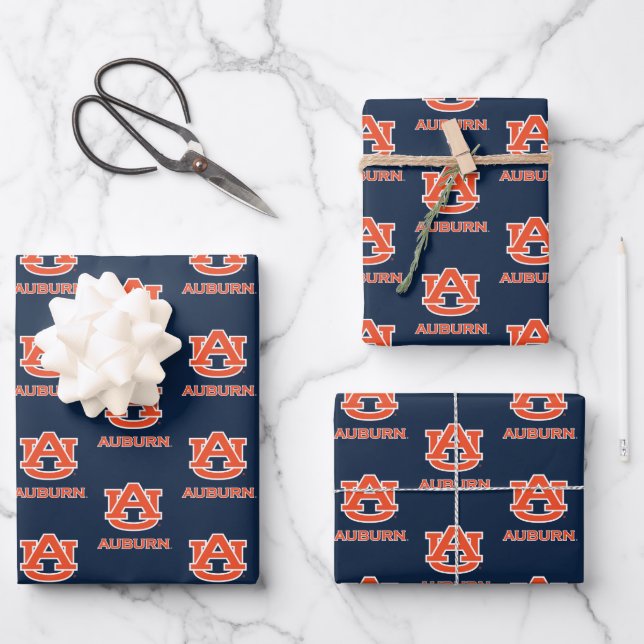 Auburn University | Graduate Wrapping Paper Sheet (Front)