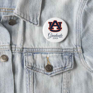 Auburn University   Graduation 6 Cm Round Badge
