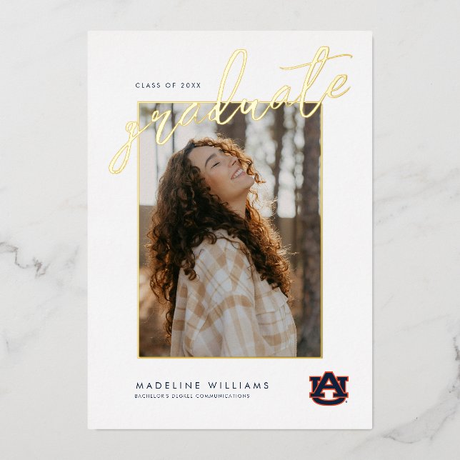 Auburn University Graduation | Auburn Tigers (Front)