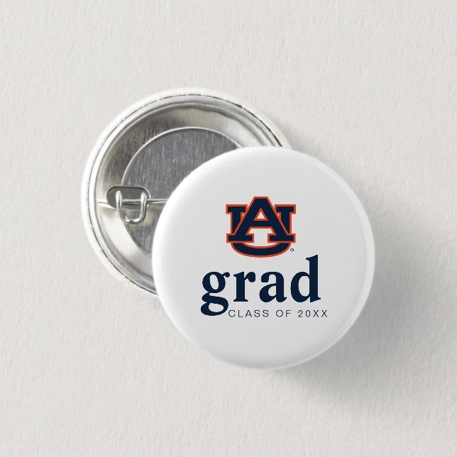 Auburn University Graduation | Auburn Tigers 3 Cm Round Badge (Front & Back)