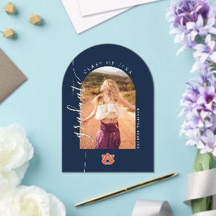 Auburn University Graduation – Auburn Tigers Acrylic Invitations