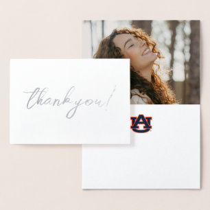 Auburn University Graduation   Auburn Tigers Foil Card