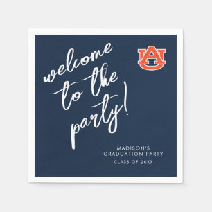 Auburn University Graduation – Auburn Tigers Napkin