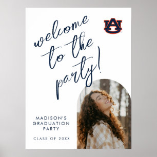 Auburn University Graduation Auburn Tigers Poster