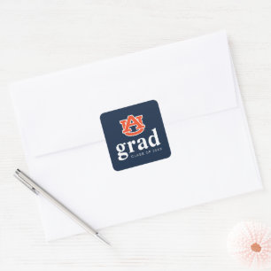 Auburn University Graduation – Auburn Tigers Square Sticker
