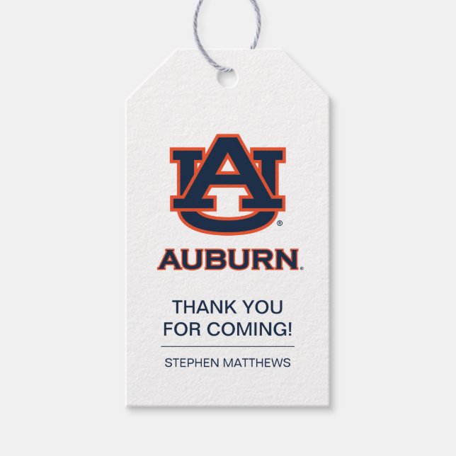Auburn University | Graduation Gift Tags (Front)
