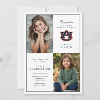 Auburn University Graduation Invitation