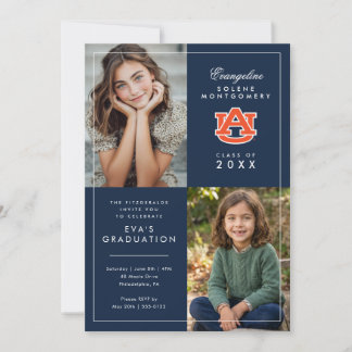 Auburn University Graduation Invitation