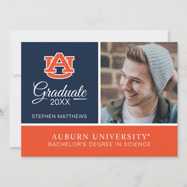 Auburn University | Graduation Invitation (Front)