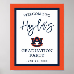 Auburn University   Graduation Party Poster