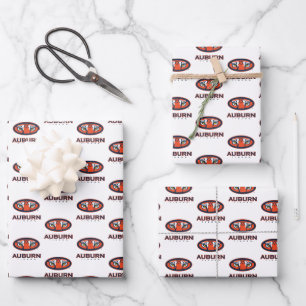 Auburn University Graduation Wrapping Paper Sheet