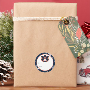 Auburn University   Holiday Classic Round Sticker