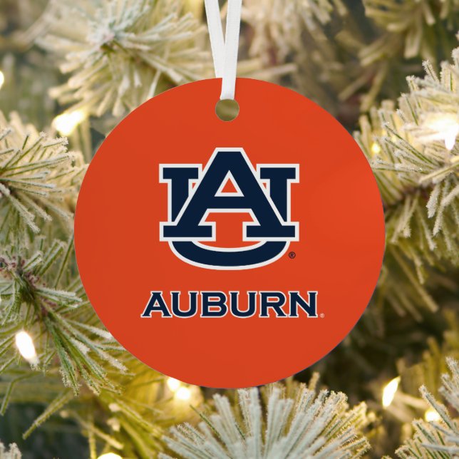 Auburn University | Holiday Metal Tree Decoration (Insitu)