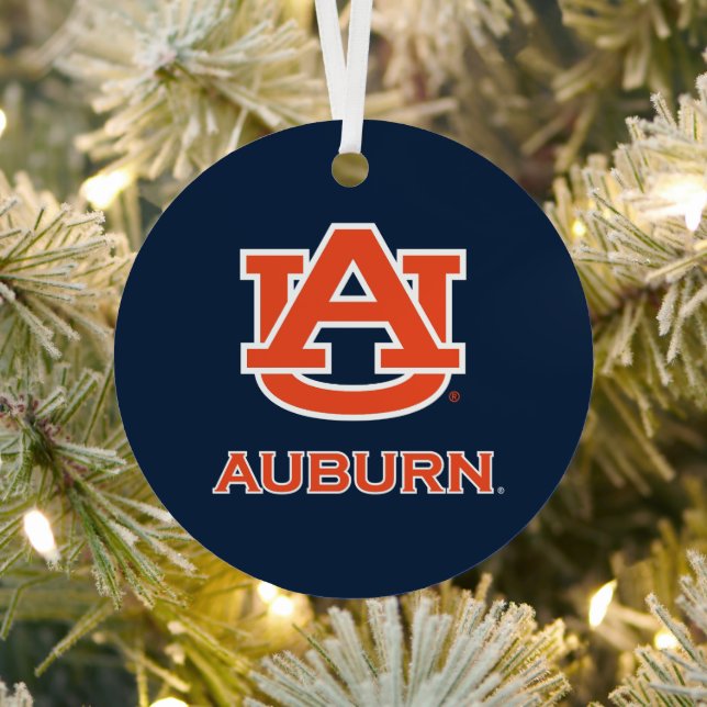 Auburn University | Holiday Metal Tree Decoration (Insitu)