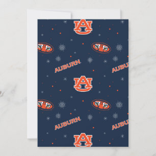 Auburn University   Holiday Pattern Card
