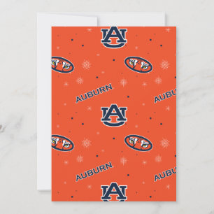 Auburn University   Holiday Pattern Card