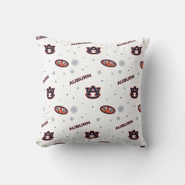 Auburn University | Holiday Pattern Cushion (Front)