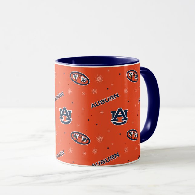 Auburn University | Holiday Pattern Mug (Front Right)