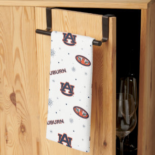 Auburn University   Holiday Pattern Tea Towel