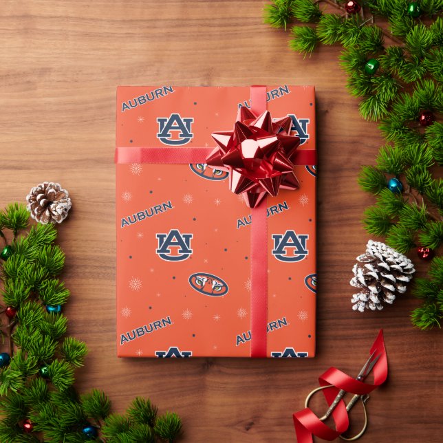Auburn University | Holiday Pattern Wrapping Paper (Holiday Gift)