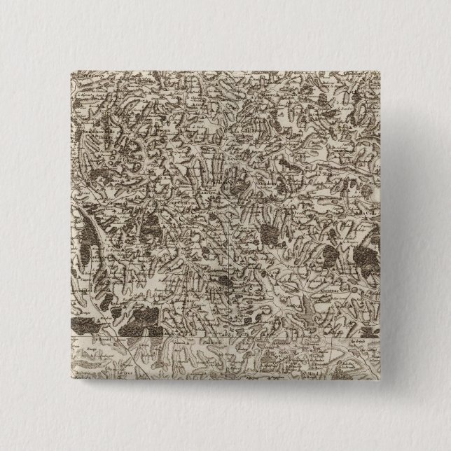 Aubusson 15 Cm Square Badge (Front)