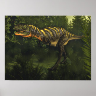 Aucasaurus dinosaur - 3D render Poster