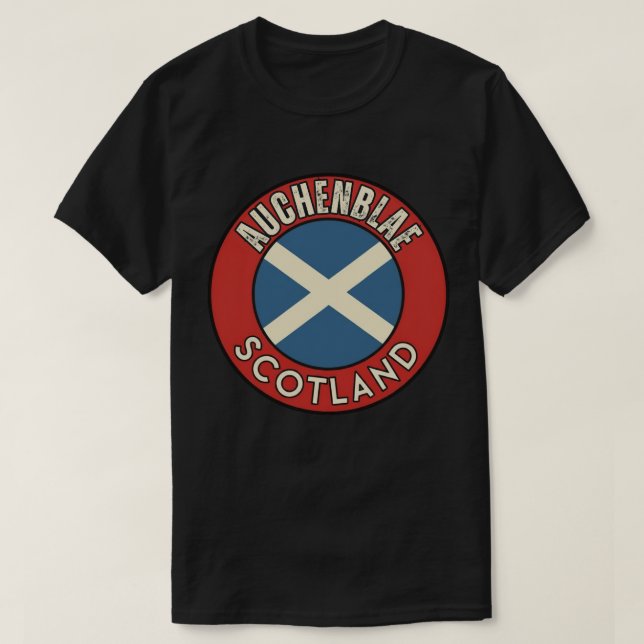 Auchenblae, Scotland T-Shirt (Design Front)
