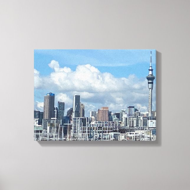 Auckland Canvas Art (Front)