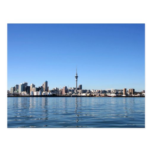 Image of Auckland City, New Zealand Postcard