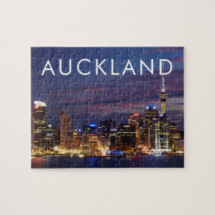 Auckland City Skyline Jigsaw Puzzle