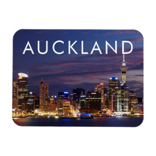 Auckland City Skyline Magnet