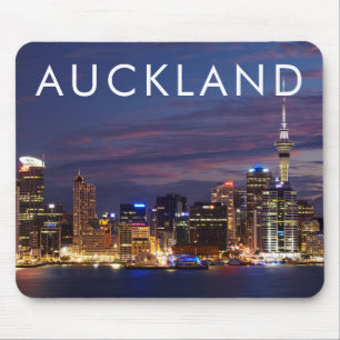 Auckland City Skyline Mouse Mat