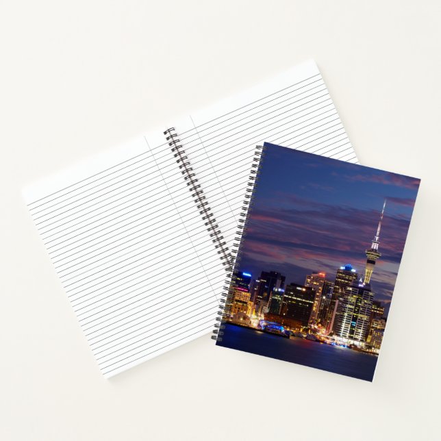 Auckland City Skyline Notebook (Inside)