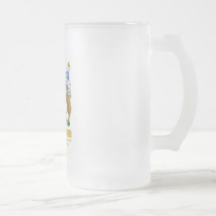 Auckland Frosted Glass Beer Mug