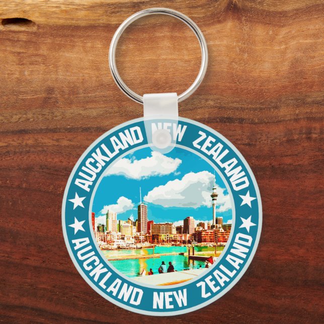 Auckland                                           key ring (Front)