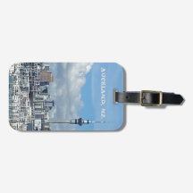 Auckland Luggage Tag